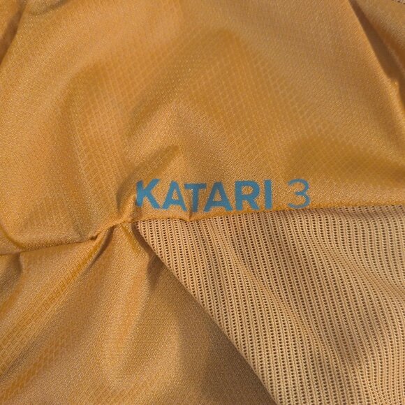 Osprey 3L Katari 3 NEW Grey Orange Sunset Hydration Pack 2.5L Bladder Backpack - Picture 5 of 16